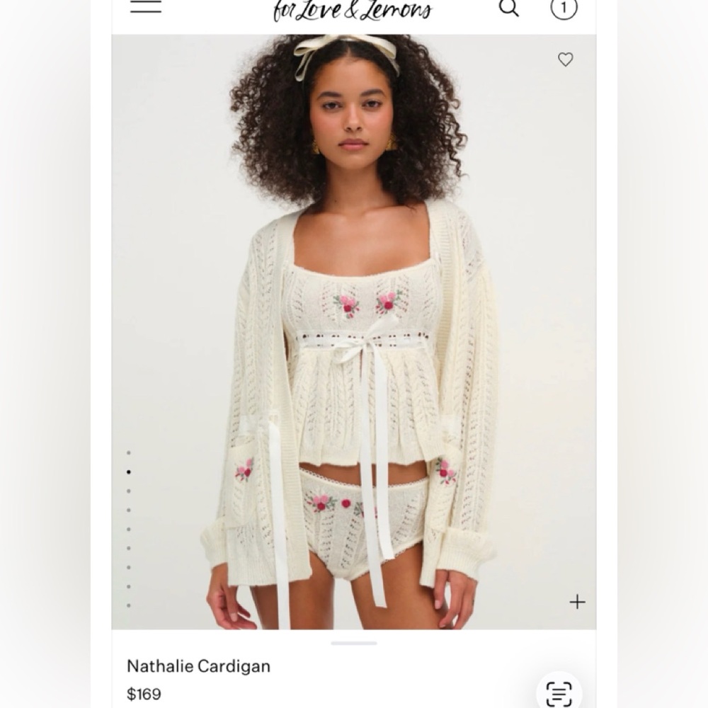 For Love And Lemons Set Sweater